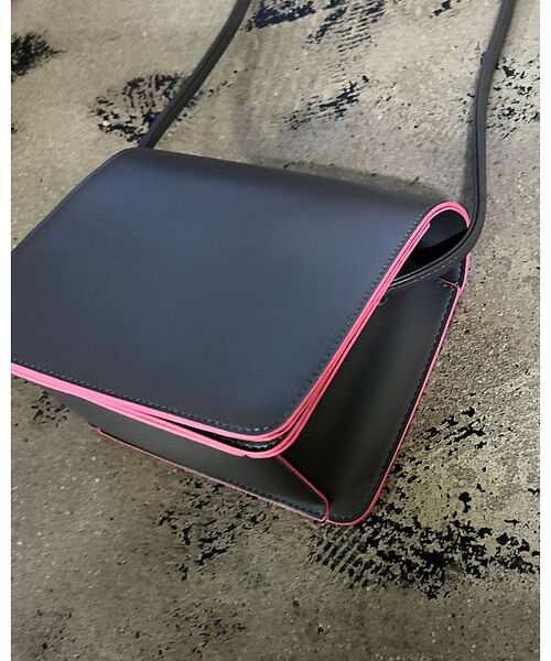 Rouge vif la cle / ルージュ・ヴィフ ラクレ ショルダーバッグ | 【cheek/チーク】ライン ミニショルダーバッグ / メタリック | 詳細25