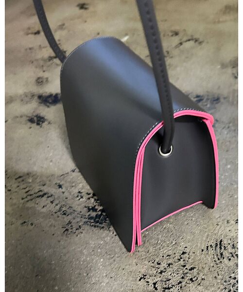 Rouge vif la cle / ルージュ・ヴィフ ラクレ ショルダーバッグ | 【cheek/チーク】ライン ミニショルダーバッグ / メタリック | 詳細26