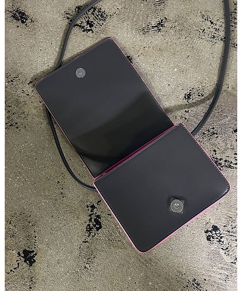 Rouge vif la cle / ルージュ・ヴィフ ラクレ ショルダーバッグ | 【cheek/チーク】ライン ミニショルダーバッグ / メタリック | 詳細27