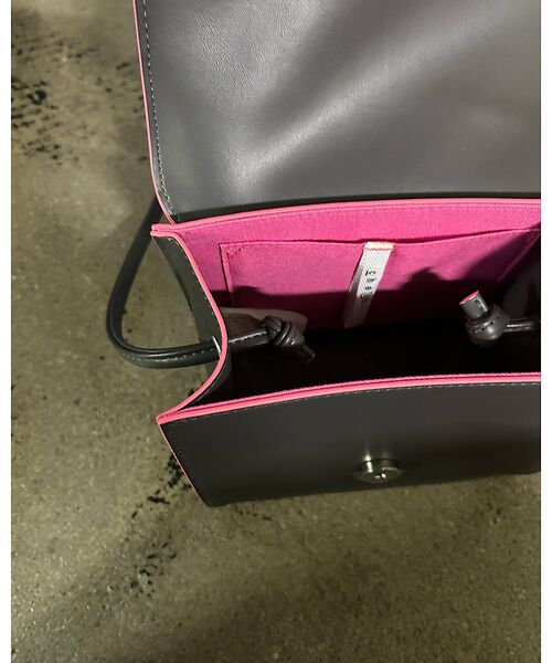 Rouge vif la cle / ルージュ・ヴィフ ラクレ ショルダーバッグ | 【cheek/チーク】ライン ミニショルダーバッグ / メタリック | 詳細28