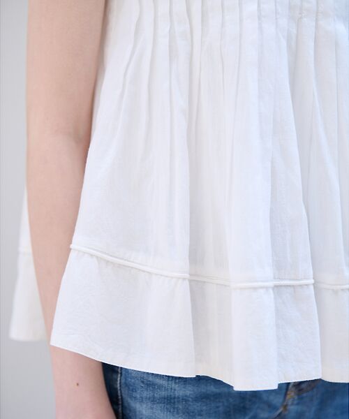 Rouge vif la cle / ルージュ・ヴィフ ラクレ シャツ・ブラウス | 【MICA&DEAL/マイカアンドディール】ノースリーブピンタックブラウス　タッ | 詳細9