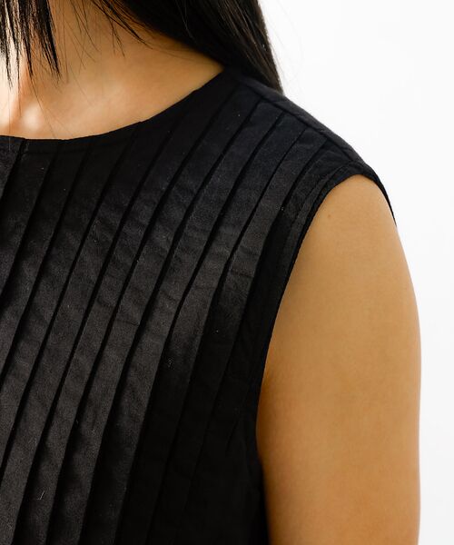 Rouge vif la cle / ルージュ・ヴィフ ラクレ シャツ・ブラウス | 【MICA&DEAL/マイカアンドディール】ノースリーブピンタックブラウス　タッ | 詳細22