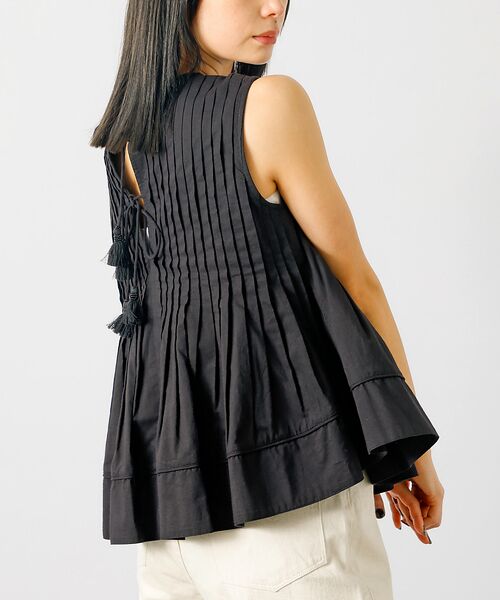 Rouge vif la cle / ルージュ・ヴィフ ラクレ シャツ・ブラウス | 【MICA&DEAL/マイカアンドディール】ノースリーブピンタックブラウス　タッ | 詳細25