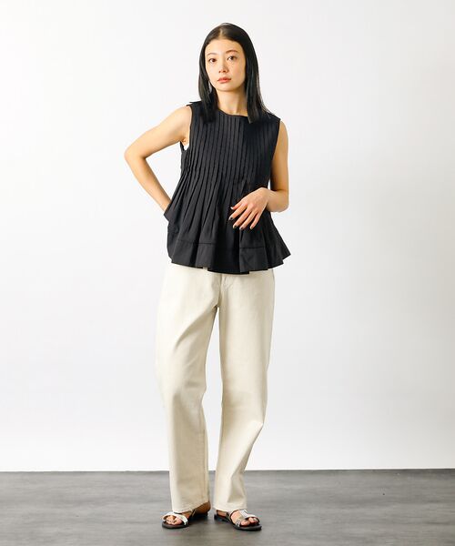 Rouge vif la cle / ルージュ・ヴィフ ラクレ シャツ・ブラウス | 【MICA&DEAL/マイカアンドディール】ノースリーブピンタックブラウス　タッ | 詳細13