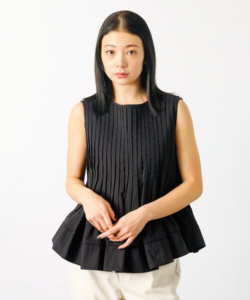 Rouge vif la cle / ルージュ・ヴィフ ラクレ シャツ・ブラウス | 【MICA&DEAL/マイカアンドディール】ノースリーブピンタックブラウス　タッ | 詳細14