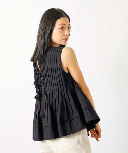 Rouge vif la cle / ルージュ・ヴィフ ラクレ シャツ・ブラウス | 【MICA&DEAL/マイカアンドディール】ノースリーブピンタックブラウス　タッ | 詳細15