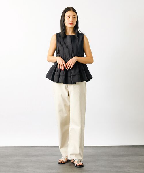 Rouge vif la cle / ルージュ・ヴィフ ラクレ シャツ・ブラウス | 【MICA&DEAL/マイカアンドディール】ノースリーブピンタックブラウス　タッ | 詳細16