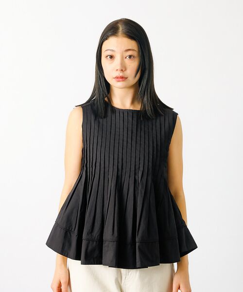 Rouge vif la cle / ルージュ・ヴィフ ラクレ シャツ・ブラウス | 【MICA&DEAL/マイカアンドディール】ノースリーブピンタックブラウス　タッ | 詳細17