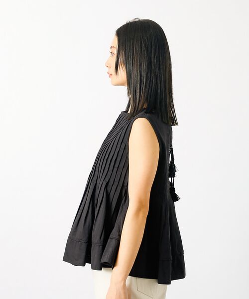 Rouge vif la cle / ルージュ・ヴィフ ラクレ シャツ・ブラウス | 【MICA&DEAL/マイカアンドディール】ノースリーブピンタックブラウス　タッ | 詳細18