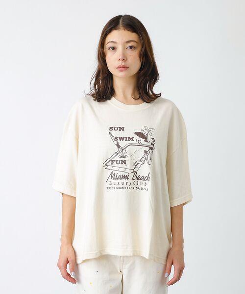 Rouge vif la cle / ルージュ・ヴィフ ラクレ Tシャツ | 【PARROTT CANVAS/パロットキャンバス】グラフィックTシャツ　デラン | 詳細11