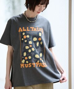 Rouge vif la cle / ルージュ・ヴィフ ラクレ Tシャツ | 【KURO/クロ】ANYTHING FLOWER Tシャツ/日本製【WEB限定】