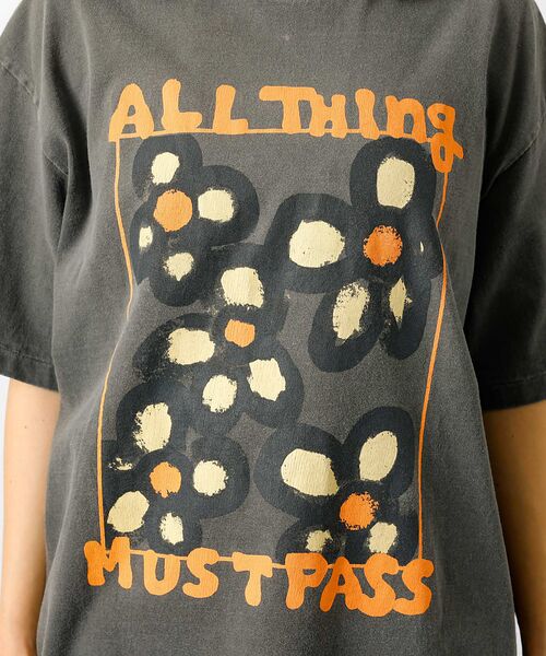 Rouge vif la cle / ルージュ・ヴィフ ラクレ Tシャツ | 【KURO/クロ】ANYTHING FLOWER Tシャツ/日本製【WEB限定】 | 詳細16