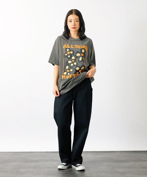 Rouge vif la cle / ルージュ・ヴィフ ラクレ Tシャツ | 【KURO/クロ】ANYTHING FLOWER Tシャツ/日本製【WEB限定】 | 詳細22