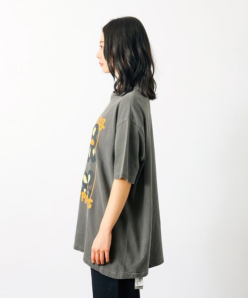 Rouge vif la cle / ルージュ・ヴィフ ラクレ Tシャツ | 【KURO/クロ】ANYTHING FLOWER Tシャツ/日本製【WEB限定】 | 詳細12