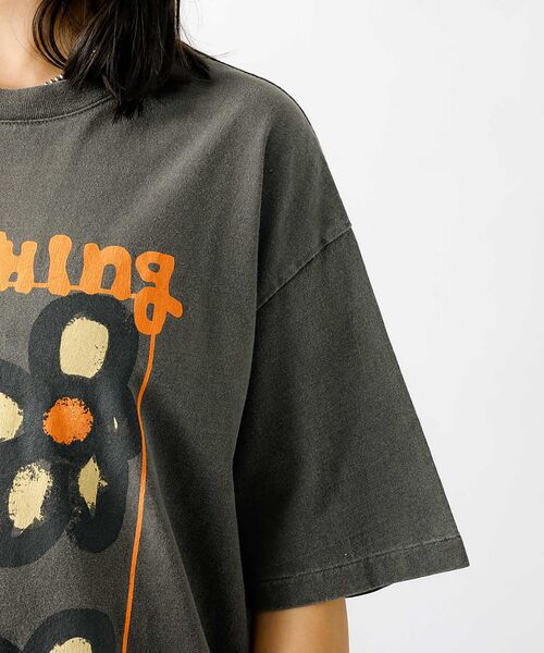 Rouge vif la cle / ルージュ・ヴィフ ラクレ Tシャツ | 【KURO/クロ】ANYTHING FLOWER Tシャツ/日本製【WEB限定】 | 詳細15