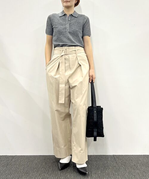 Rouge vif la cle / ルージュ・ヴィフ ラクレ シャツ・ブラウス | 【MICA&DEAL/マイカアンドディール】sheer knit polo sh | 詳細21