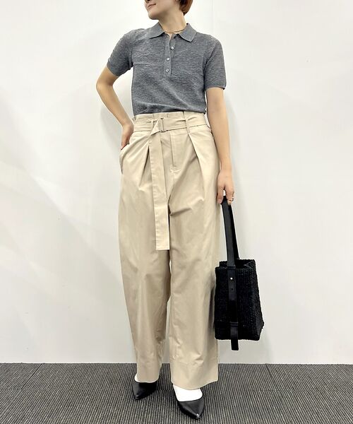 Rouge vif la cle / ルージュ・ヴィフ ラクレ シャツ・ブラウス | 【MICA&DEAL/マイカアンドディール】sheer knit polo sh | 詳細20