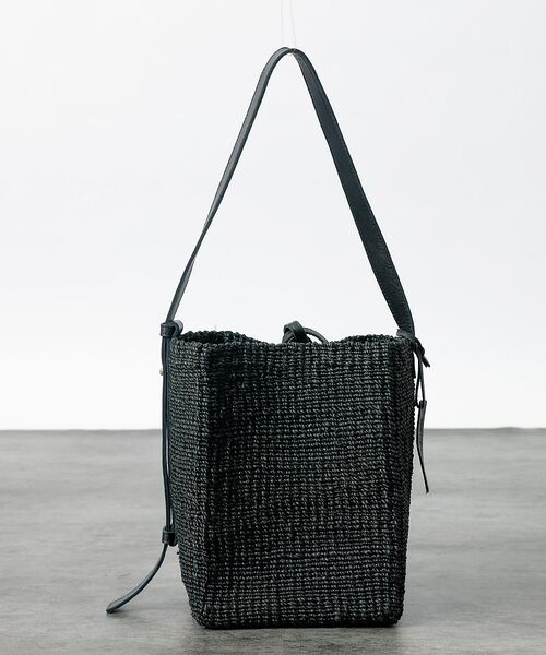 Rouge vif la cle / ルージュ・ヴィフ ラクレ ハンドバッグ | 【BAGMATI / バグマティ】ワンハンドル かごバッグ / ブラック【WEB | 詳細16