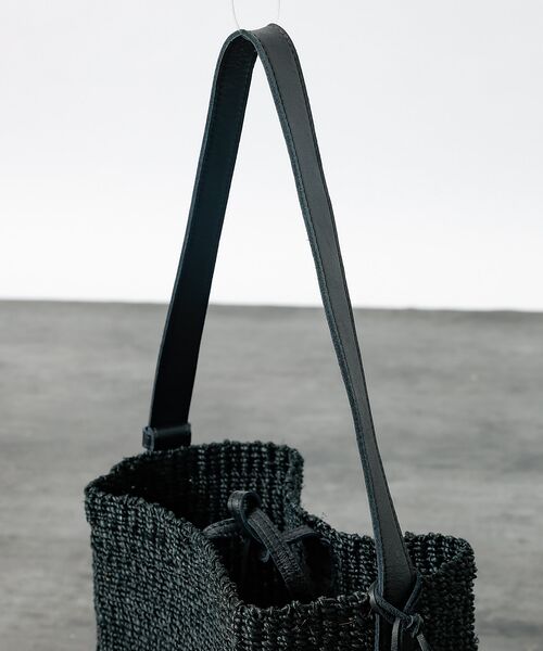 Rouge vif la cle / ルージュ・ヴィフ ラクレ ハンドバッグ | 【BAGMATI / バグマティ】ワンハンドル かごバッグ / ブラック【WEB | 詳細18