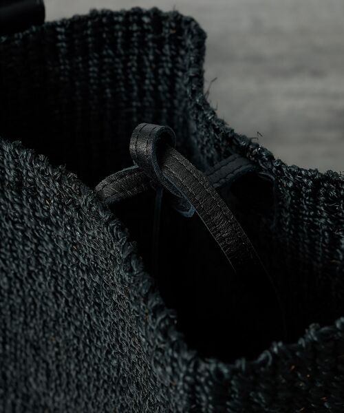 Rouge vif la cle / ルージュ・ヴィフ ラクレ ハンドバッグ | 【BAGMATI / バグマティ】ワンハンドル かごバッグ / ブラック【WEB | 詳細19