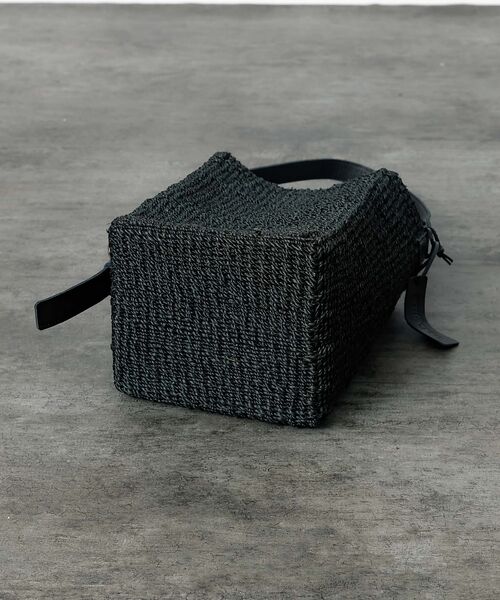 Rouge vif la cle / ルージュ・ヴィフ ラクレ ハンドバッグ | 【BAGMATI / バグマティ】ワンハンドル かごバッグ / ブラック【WEB | 詳細21