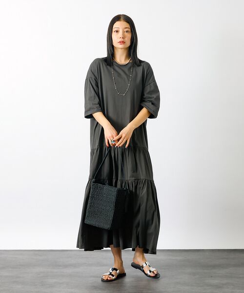 Rouge vif la cle / ルージュ・ヴィフ ラクレ ハンドバッグ | 【BAGMATI / バグマティ】ワンハンドル かごバッグ / ブラック【WEB | 詳細8