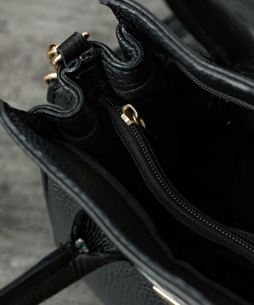 Rouge vif la cle / ルージュ・ヴィフ ラクレ ショルダーバッグ | 【AULENTTI/オウレンティ】2WAY レザーミニバッグ / ベルト付きレザ | 詳細17