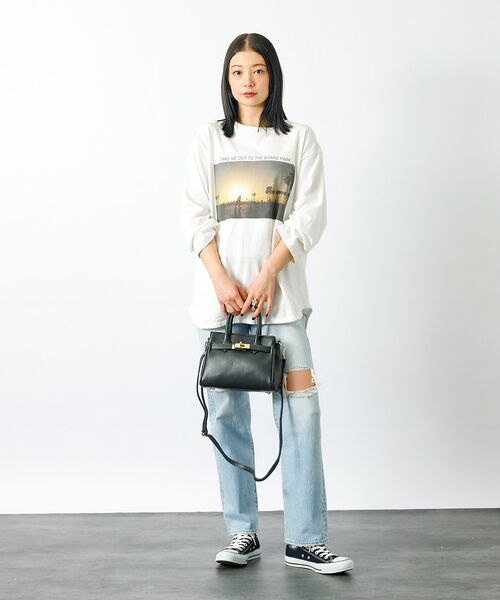 Rouge vif la cle / ルージュ・ヴィフ ラクレ ショルダーバッグ | 【AULENTTI/オウレンティ】2WAY レザーミニバッグ / ベルト付きレザ | 詳細22