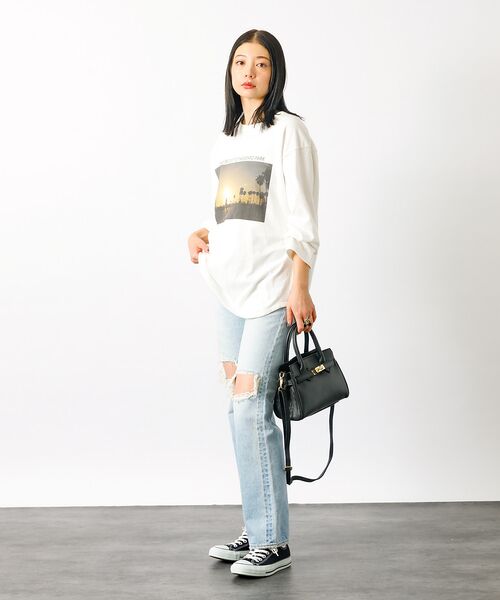 Rouge vif la cle / ルージュ・ヴィフ ラクレ ショルダーバッグ | 【AULENTTI/オウレンティ】2WAY レザーミニバッグ / ベルト付きレザ | 詳細23