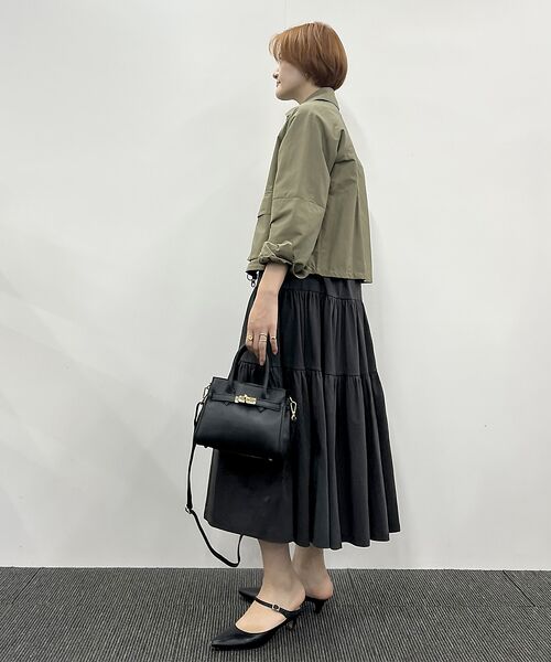 Rouge vif la cle / ルージュ・ヴィフ ラクレ ショルダーバッグ | 【AULENTTI/オウレンティ】2WAY レザーミニバッグ / ベルト付きレザ | 詳細26