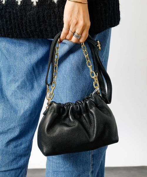 Rouge vif la cle / ルージュ・ヴィフ ラクレ ショルダーバッグ | 【AULENTTI/オウレンティ】2WAY チェーンショルダーミニバッグ / G | 詳細21