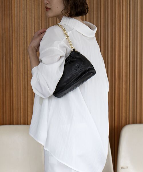 Rouge vif la cle / ルージュ・ヴィフ ラクレ ショルダーバッグ | 【AULENTTI/オウレンティ】2WAY チェーンショルダーミニバッグ / G | 詳細10