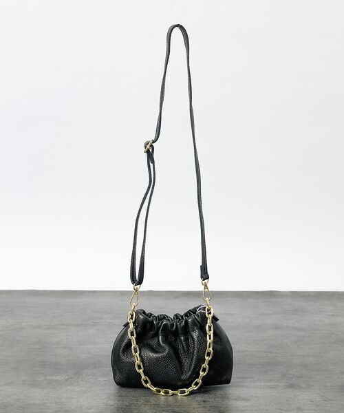 Rouge vif la cle / ルージュ・ヴィフ ラクレ ショルダーバッグ | 【AULENTTI/オウレンティ】2WAY チェーンショルダーミニバッグ / G | 詳細12