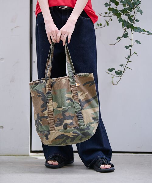 Rouge vif la cle / ルージュ・ヴィフ ラクレ トートバッグ | 【MASTER & CO】チノトートバッグ / 日本製 / レオパード / 迷彩 | 詳細19