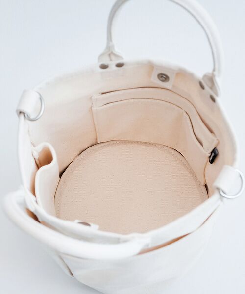 Rouge vif la cle / ルージュ・ヴィフ ラクレ ハンドバッグ | 【VegieBAG/ベジバッグ】BUCKET / キャンバス ショルダーバッグ | 詳細4