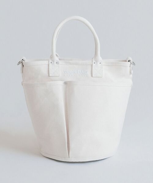 Rouge vif la cle / ルージュ・ヴィフ ラクレ ハンドバッグ | 【VegieBAG/ベジバッグ】BUCKET / キャンバス ショルダーバッグ | 詳細7