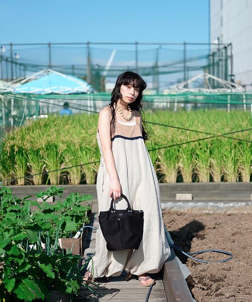 Rouge vif la cle / ルージュ・ヴィフ ラクレ ハンドバッグ | 【VegieBAG/ベジバッグ】BUCKET / キャンバス ショルダーバッグ | 詳細14