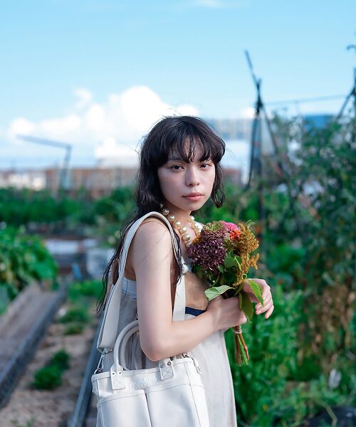 Rouge vif la cle / ルージュ・ヴィフ ラクレ ショルダーバッグ | 【VegieBAG/ベジバッグ】MINI SQUARE  / キャンバス ショル | 詳細2