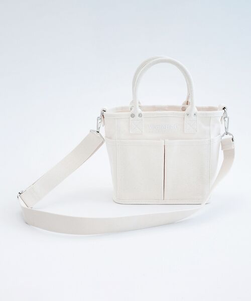 Rouge vif la cle / ルージュ・ヴィフ ラクレ ショルダーバッグ | 【VegieBAG/ベジバッグ】MINI SQUARE  / キャンバス ショル | 詳細6