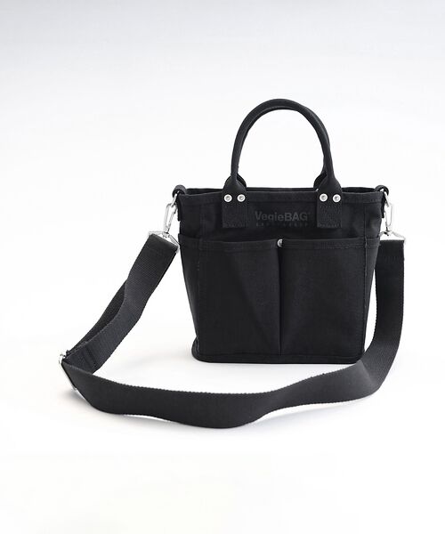 Rouge vif la cle / ルージュ・ヴィフ ラクレ ショルダーバッグ | 【VegieBAG/ベジバッグ】MINI SQUARE  / キャンバス ショル | 詳細13