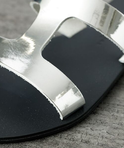 Rouge vif la cle / ルージュ・ヴィフ ラクレ サンダル | 【NICOLASLAINAS/ニコラスライナス】カットアウト スライドサンダル | 詳細16