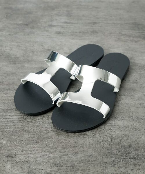 Rouge vif la cle / ルージュ・ヴィフ ラクレ サンダル | 【NICOLASLAINAS/ニコラスライナス】カットアウト スライドサンダル | 詳細9