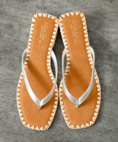 Rouge vif la cle / ルージュ・ヴィフ ラクレ サンダル | 【PAOLO BOVE / パオロ ボーヴ】ヒール トングサンダル / ラフィア