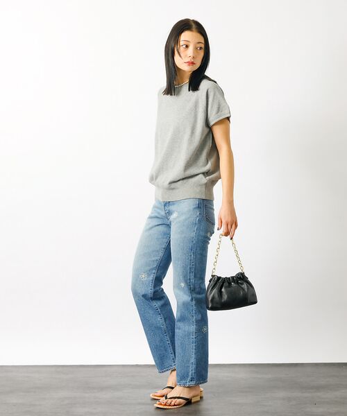 Rouge vif la cle / ルージュ・ヴィフ ラクレ サンダル | 【PAOLO BOVE / パオロ ボーヴ】ヒール トングサンダル / ラフィア | 詳細4