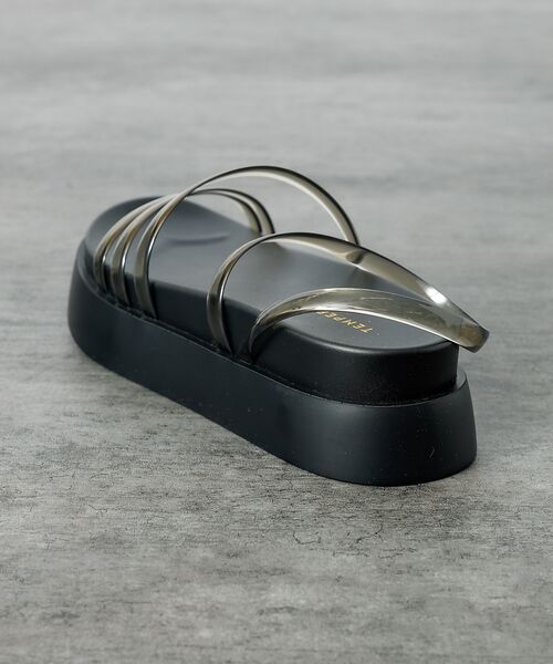 Rouge vif la cle / ルージュ・ヴィフ ラクレ サンダル | 【TEMPERATE / テンパレイト】プラットフォームサンダル / クリア【W | 詳細10