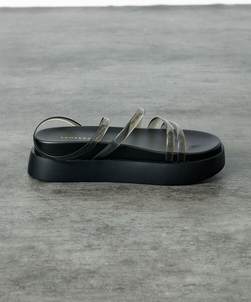 Rouge vif la cle / ルージュ・ヴィフ ラクレ サンダル | 【TEMPERATE / テンパレイト】プラットフォームサンダル / クリア【W | 詳細12