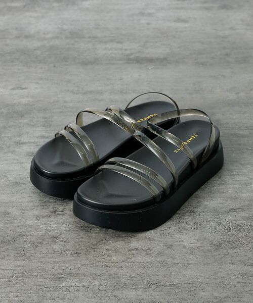 Rouge vif la cle / ルージュ・ヴィフ ラクレ サンダル | 【TEMPERATE / テンパレイト】プラットフォームサンダル / クリア【W | 詳細6