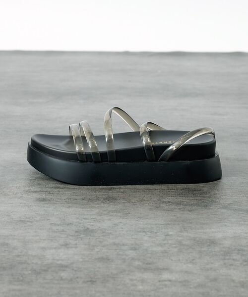 Rouge vif la cle / ルージュ・ヴィフ ラクレ サンダル | 【TEMPERATE / テンパレイト】プラットフォームサンダル / クリア【W | 詳細9