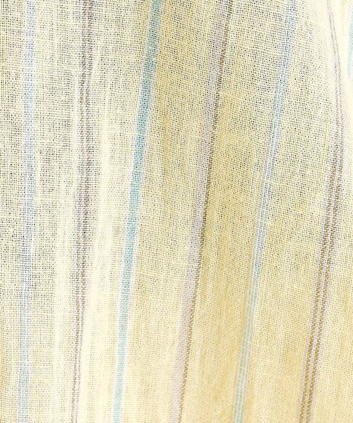 Rouge vif la cle / ルージュ・ヴィフ ラクレ シャツ・ブラウス | 【Le Melange/ル・メランジュ】ラッフルリネンブラウス / 無地 / ス | 詳細17