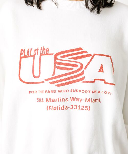 Rouge vif la cle / ルージュ・ヴィフ ラクレ スウェット | 【JHANKSON x Le Mélange】グラフィックトレーナー / クルー | 詳細11